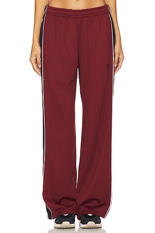 7 Days Active Track Sweatpant in Burgundy