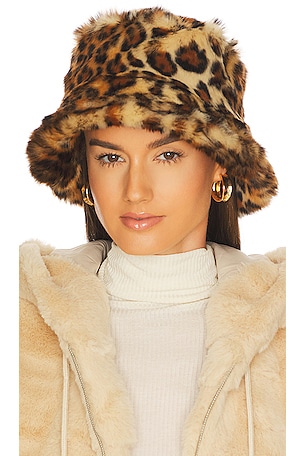 8 Other Reasons Faux Fur Bucket Hat in Cheetah | REVOLVE display picture 1