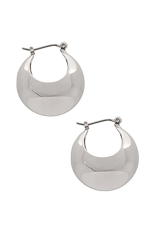 8 Other Reasons Hoop Set in Metallic Silver