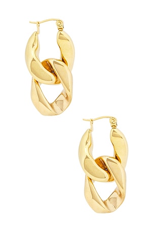 8 Other Reasons Drop Earrings in Metallic Gold