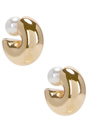 Pearl Huggie Earring 8 Other Reasons