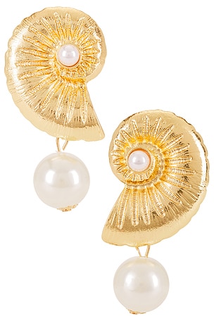 Shell Pearl Drop Earring 8 Other Reasons