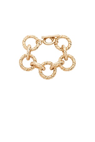 8 Other Reasons Positano Cuff Bracelet in Metallic Gold