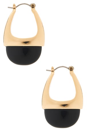 8 Other Reasons Mez Drop Hoop Earrings