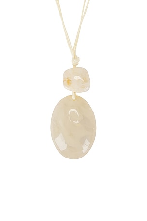 8 Other Reasons Luma Cord Necklace in White