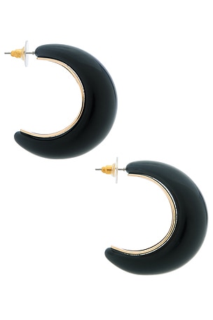 8 Other Reasons Addison Resin Hoop Earrings
