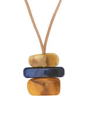 8 Other Reasons Stacked Cord Necklace in Brown