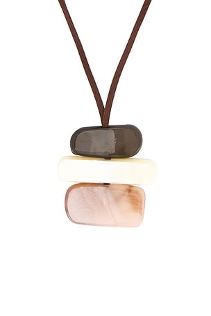 8 Other Reasons Stacked Cord Necklace in Brown