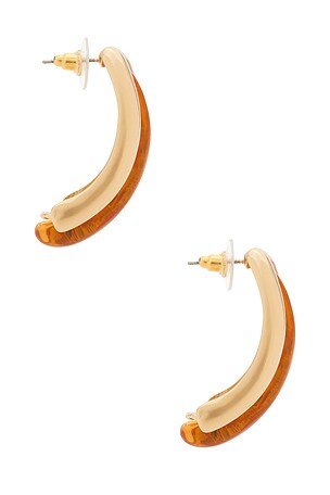 8 Other Reasons Gia Stud Earring in Orange