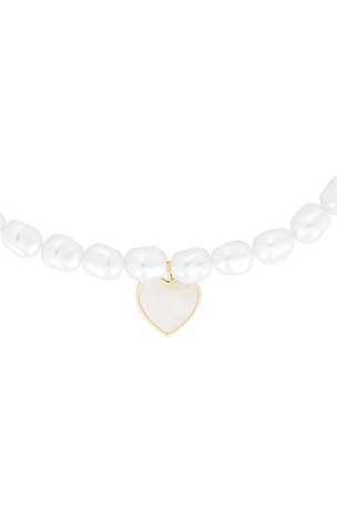 8 Other Reasons Pendant Necklace in White