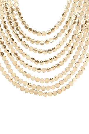 8 Other Reasons Layered Necklace in Metallic Gold
