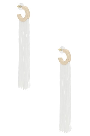 Long Flowing Tassels Hoop Earrings 8 Other Reasons