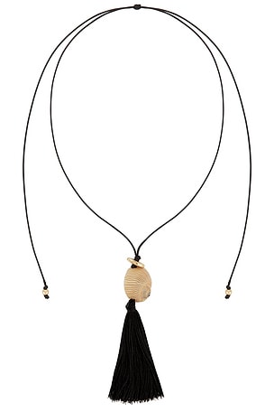 Bold Shell Pendant And Long Tassel Accent Statement Necklace 8 Other Reasons