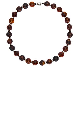 Amber-toned Faceted Beads Necklace 8 Other Reasons