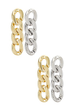 8 Other Reasons Take a Break Earring Set in Silver & Gold 8 Other Reasons $32 Previous price: $52 
