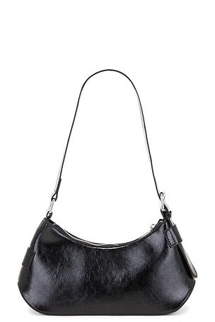 8 Other Reasons Buckle Shoulder Bag in Black
