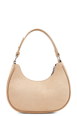 8 Other Reasons Crescent Shoulder Bag in Taupe