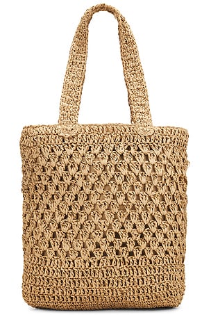 8 Other Reasons Marine Crochet Bag in Tan