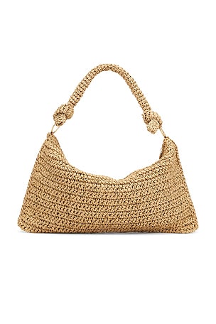 8 Other Reasons Shelly Crochet Bag in Tan