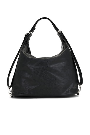 8 Other Reasons Checked Tote in Black