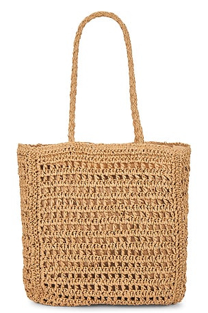 8 Other Reasons Weekend Tote Bag in Beige