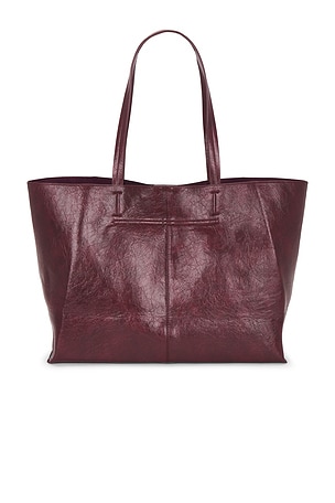 8 Other Reasons The Harper Caryall Tote Bag in Burgundy