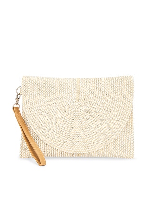 8 Other Reasons Woven Clutch Bag