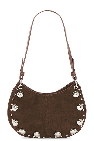8 Other Reasons Faux Suede Shoulder Bag