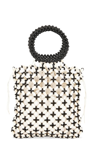 Beaded Top Handle Tote Bag 8 Other Reasons