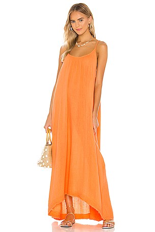 blush off shoulder maxi dress Blush & Beige Feather Off-Shoulder Beaded Gown XS / Pink