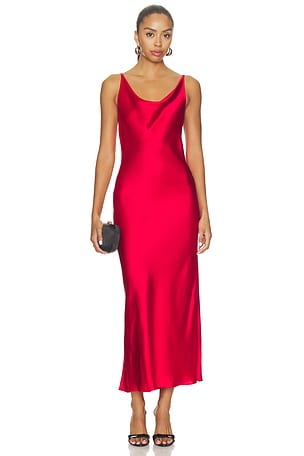 Cowl Bias Slip Dress Alejandra Alonso Rojas