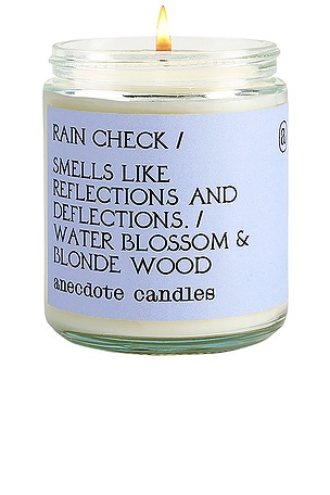 Rain Check Glass Jar Candle Anecdote Candles