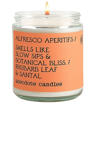 Alfresco Aperitifs Glass Jar Candle Anecdote Candles