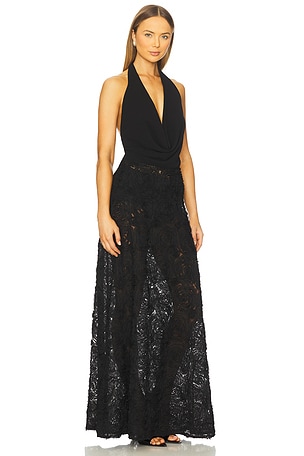 Arcina Ori Adriana Dress in Black. Size XS. Also