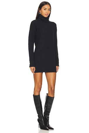 ALL THE WAYS Meryl Sweater Dress in Black