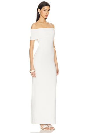 ALL THE WAYS Sienna Maxi Dress in White
