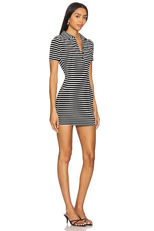 ALL THE WAYS Julane Mini Dress in Black