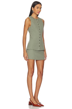 ALL THE WAYS Karina Skirt Set in Olive