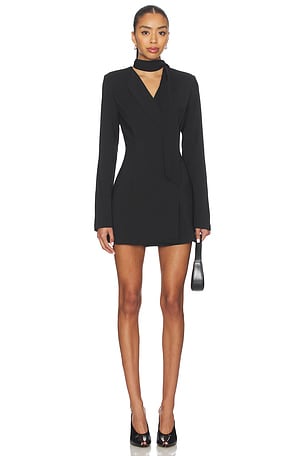Marissa Neck Tie Blazer Dress ALL THE WAYS