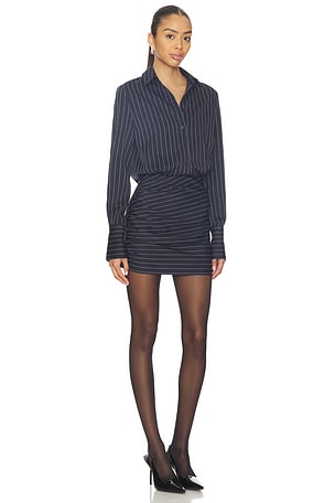 ALL THE WAYS Trina Mini Dress in Navy