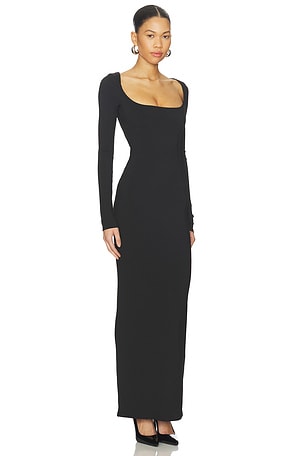 ALL THE WAYS Anneliese Maxi Dress in Black