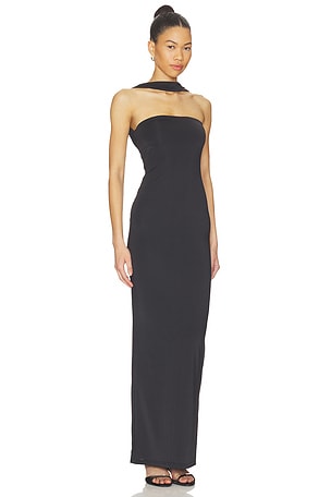 ALL THE WAYS Brissa Maxi Dress in Black