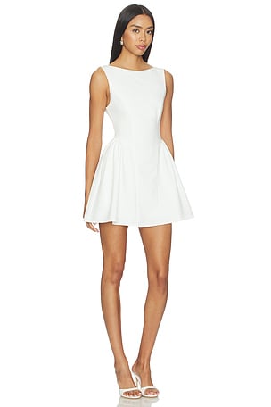 ALL THE WAYS Julie Mini Dress in White