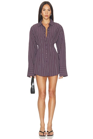Charitie Button Up Mini Dress ALL THE WAYS