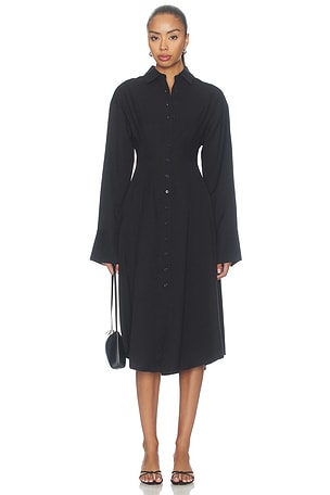Charitie Button Up Midi Dress ALL THE WAYS