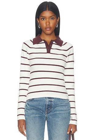 Bronson Knit Polo Top ALL THE WAYS