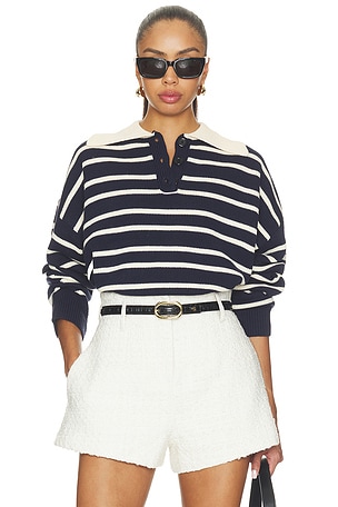 Clydie Polo Sweater ALL THE WAYS
