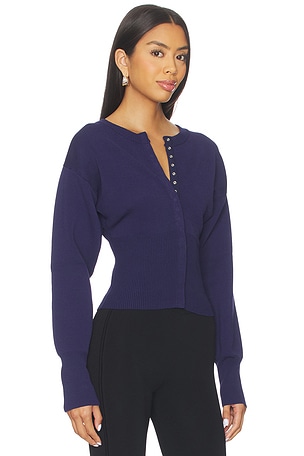 ALL THE WAYS Kourtney Cardigan in Royal