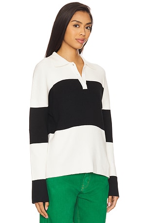 ALL THE WAYS Penlee Sweater in White,Black