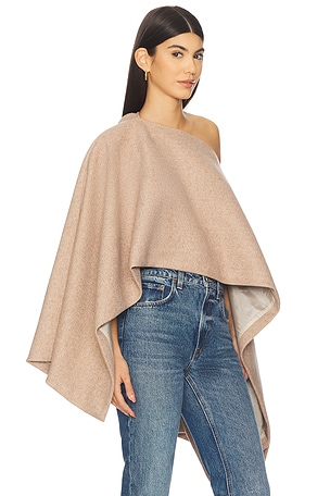 ALL THE WAYS Beth Cape in Beige